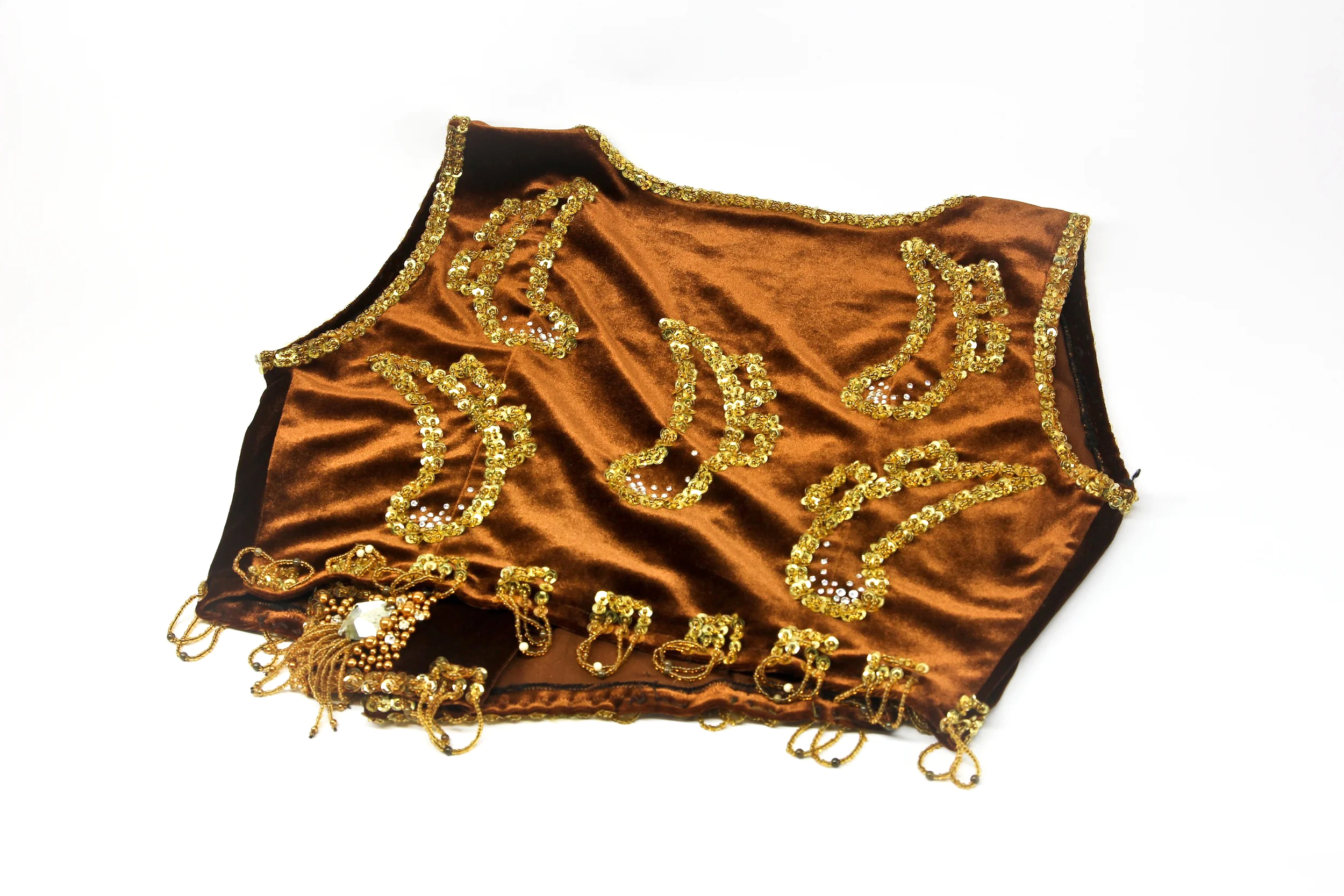 Male bellydancing vest